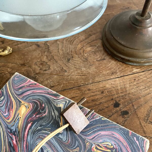 Lampe de bijoutier, lampe de bureau art déco