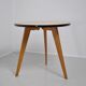 Table basse tripode 1960