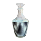 Carafe Luminarc Vintage with Bouchon with Black and White Carreaux décor