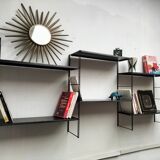 Étagère modulable en metal