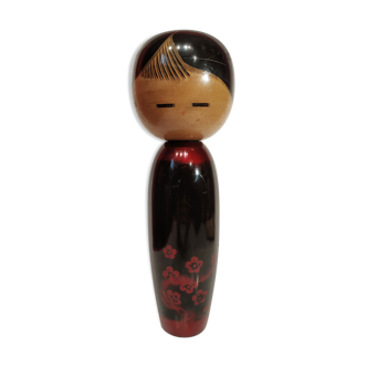 Kokeshi doll, laqué wood, Japan 1945