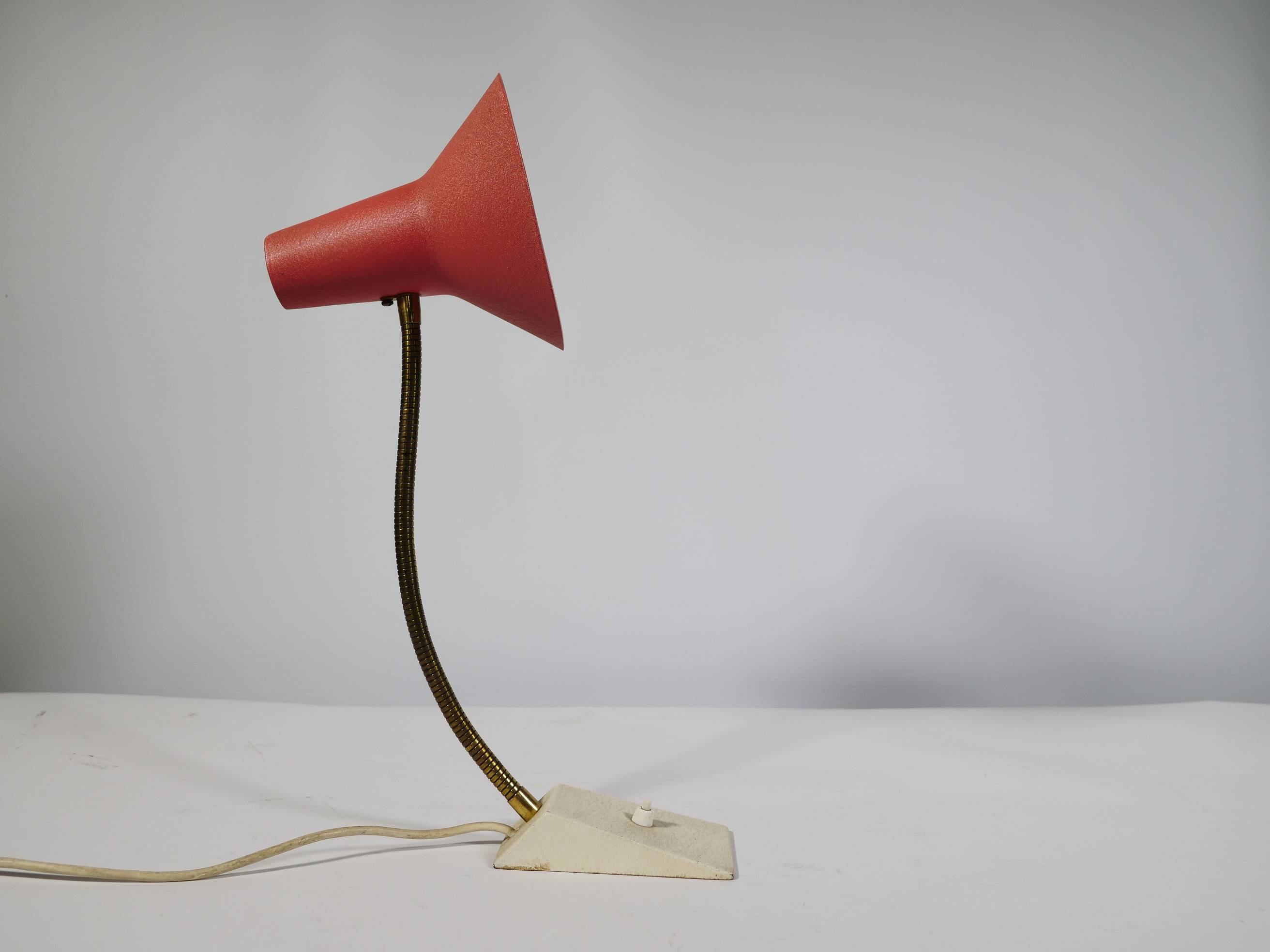 Mid-Century Metal Table Lamp, 1960s–1970s