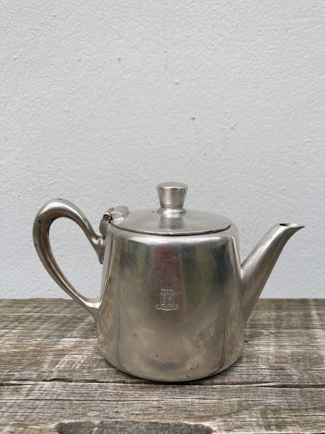 Christofle teapot in silver metal hotel 1930