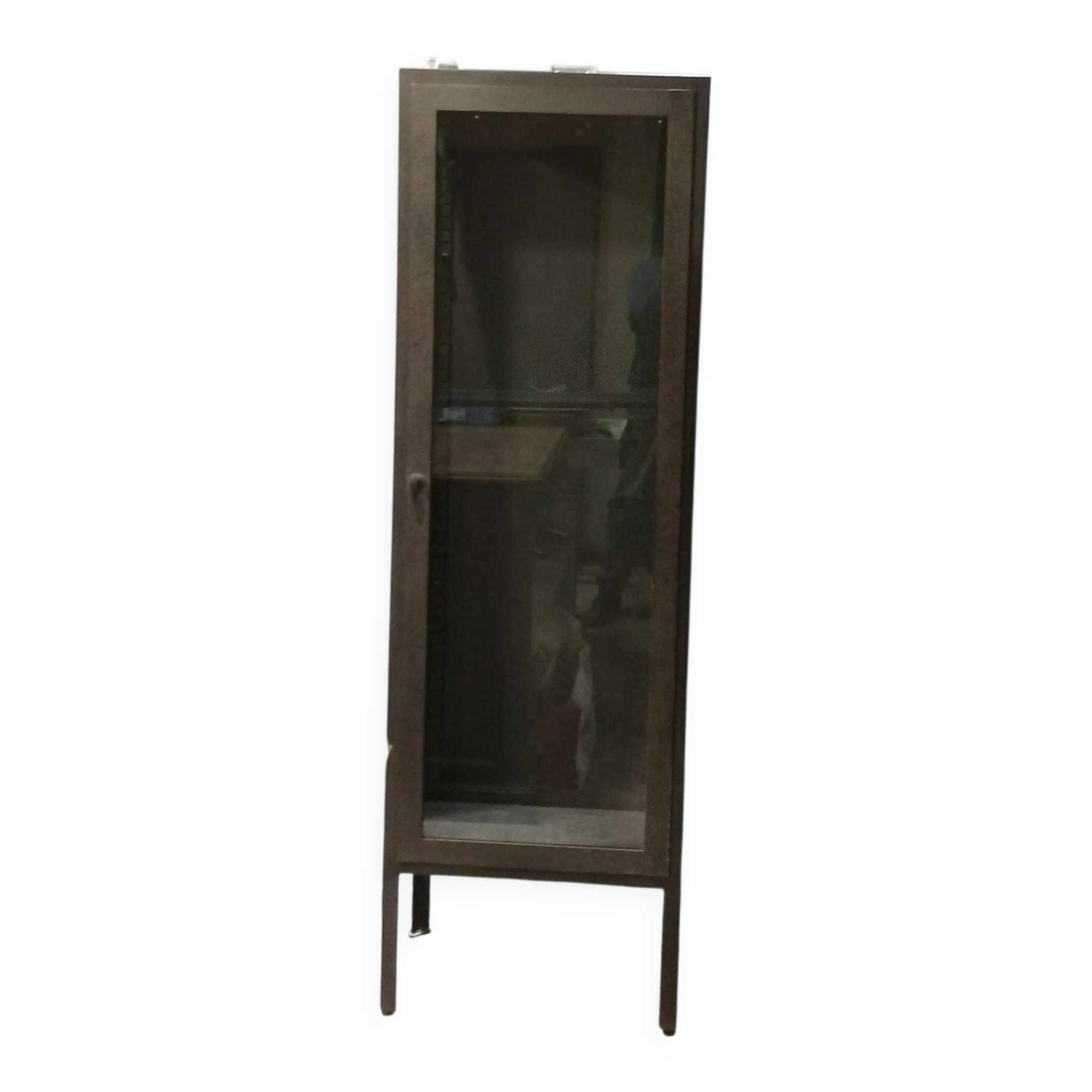 Vitrine colonne a une porte