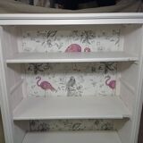 WARDROBE WITH WALLPAPER
