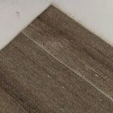 10x13 Turkish Brown & Bronze Handmade Kilim Rug, 303x386Cm