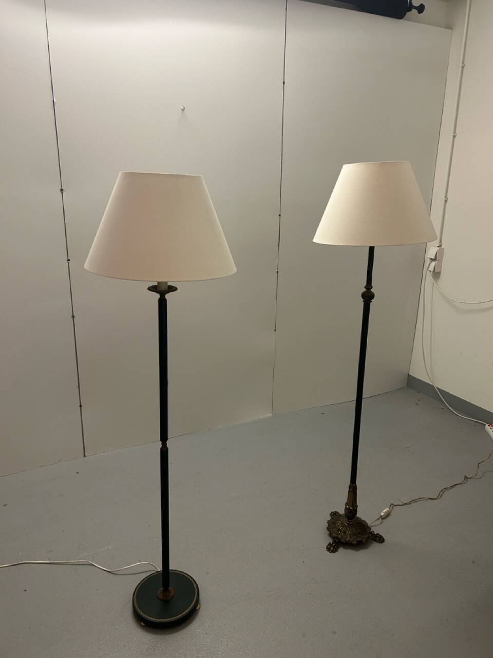 Classic style Floor lamp with shade 1970s France