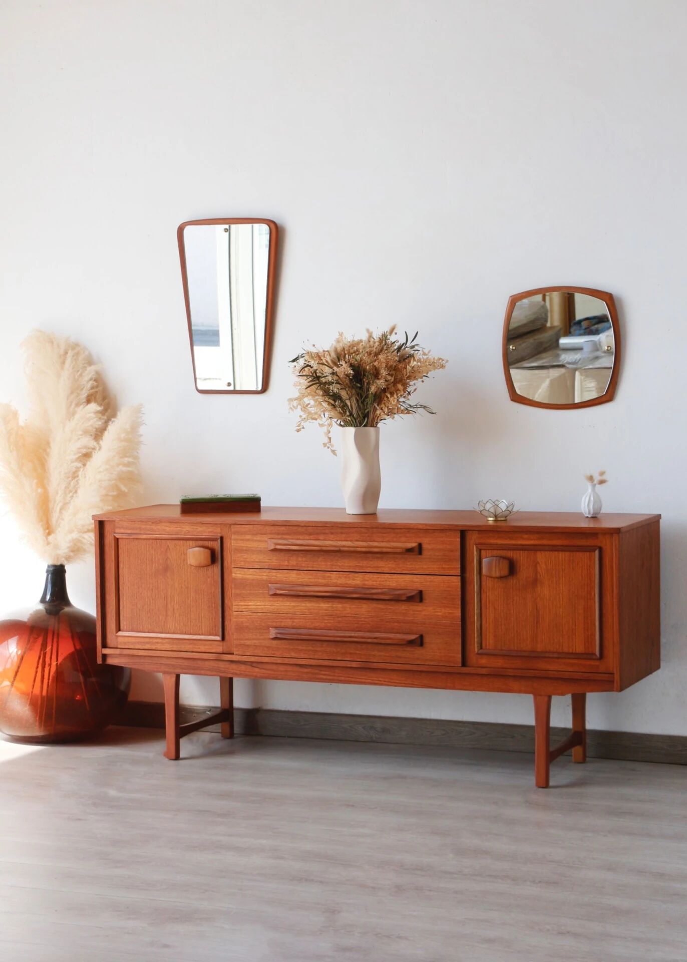 Scandinavian teak enfilade Stonehill – vintage design 1960s