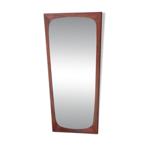 miroir teck danois vintage