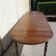 Table ronde extensible à 6 pieds, capacité 20 personnes