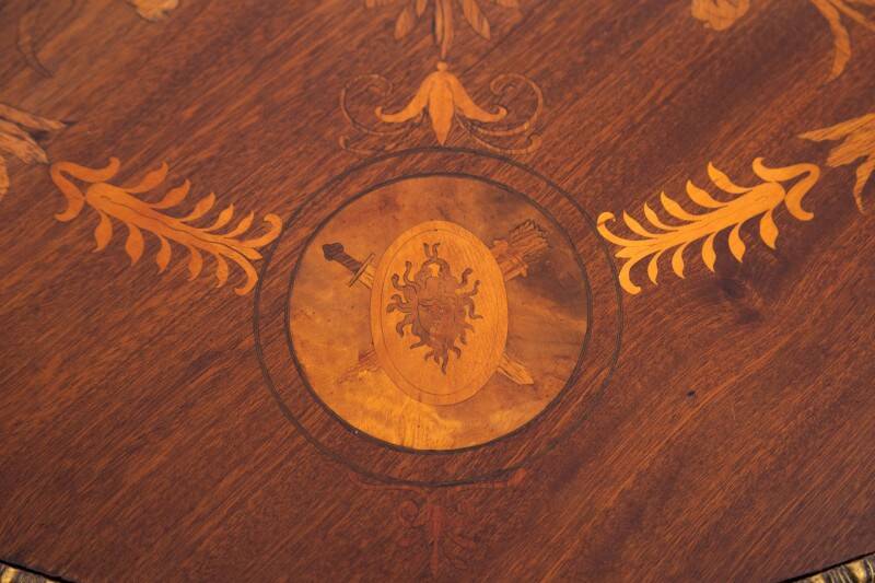 Empire table, France, ca. 1860.