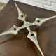 Nagel candle holder star by Fritz Nagel and Caesar Stoffi