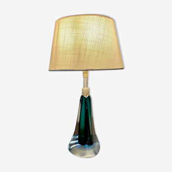 Green Murano lamp in 1960