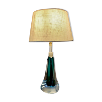 Green Murano lamp in 1960