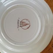 Lot of 12 dessert plates L'Amandinoise Coopélia