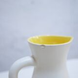 Vintage ceramic pitcher by the Saint Clément France factory