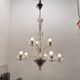 Art Deco Murano Glass Chandelier 1940’s