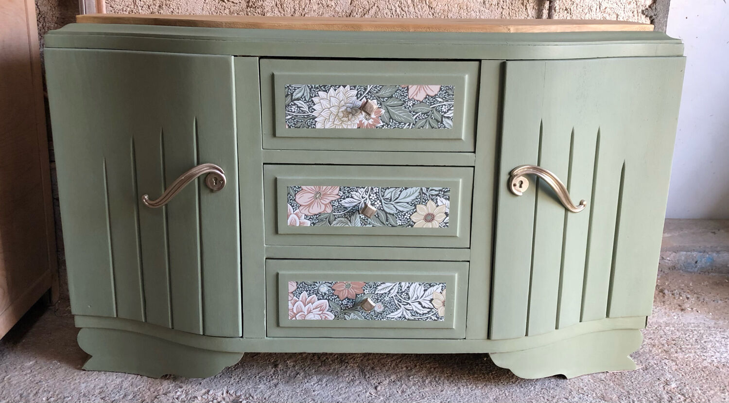 Art deco sideboard chest of drawers