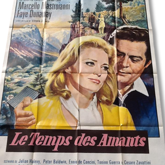 Affiche originale LE TEMPS DES AMANTS