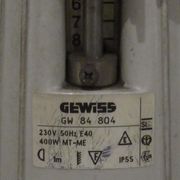 Pair of industrial luminaires