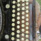 LC Smith typewriter 20 extra wide cart 18 inches