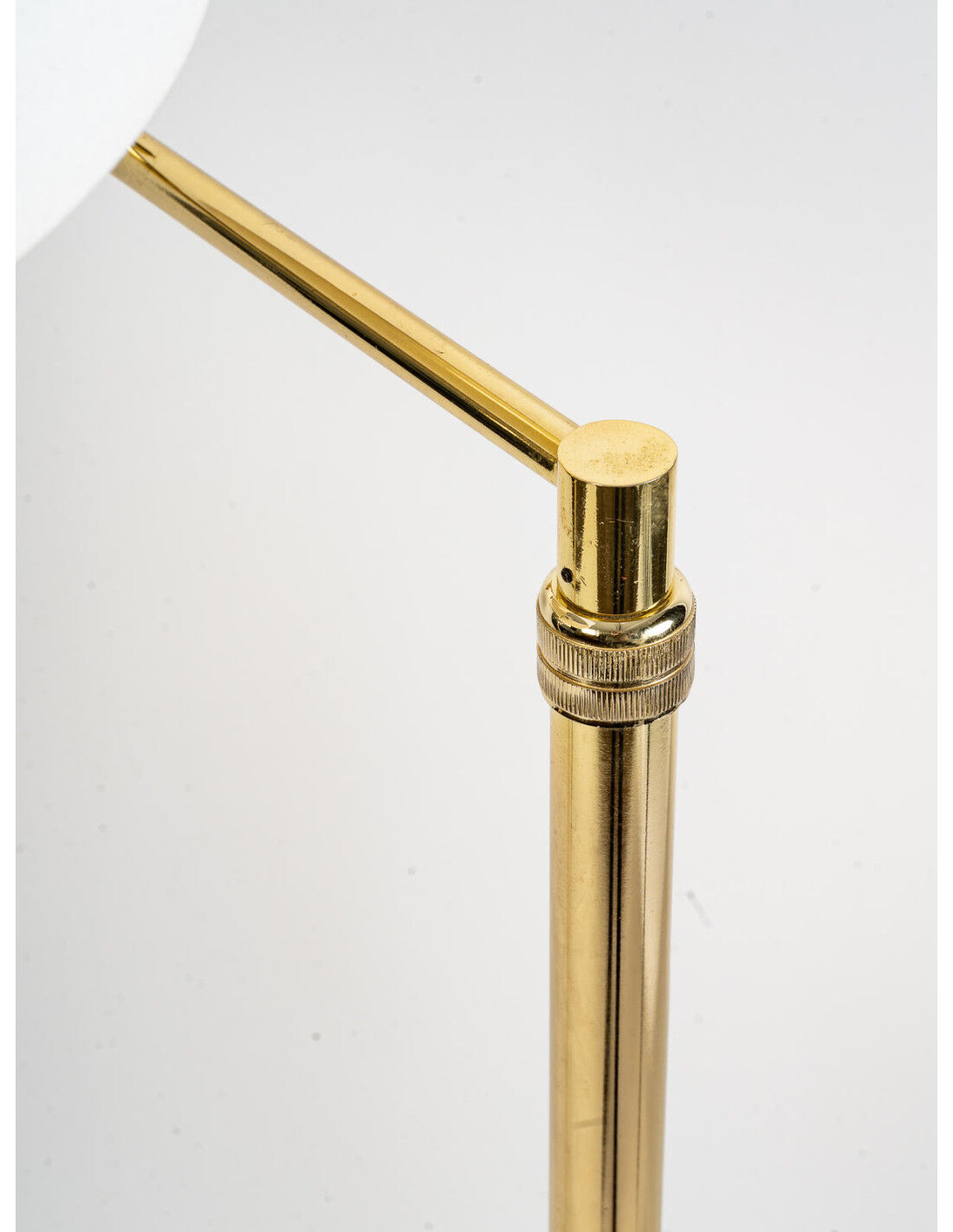 Pair of Floor Lamps, Brass Readers, XXth Century