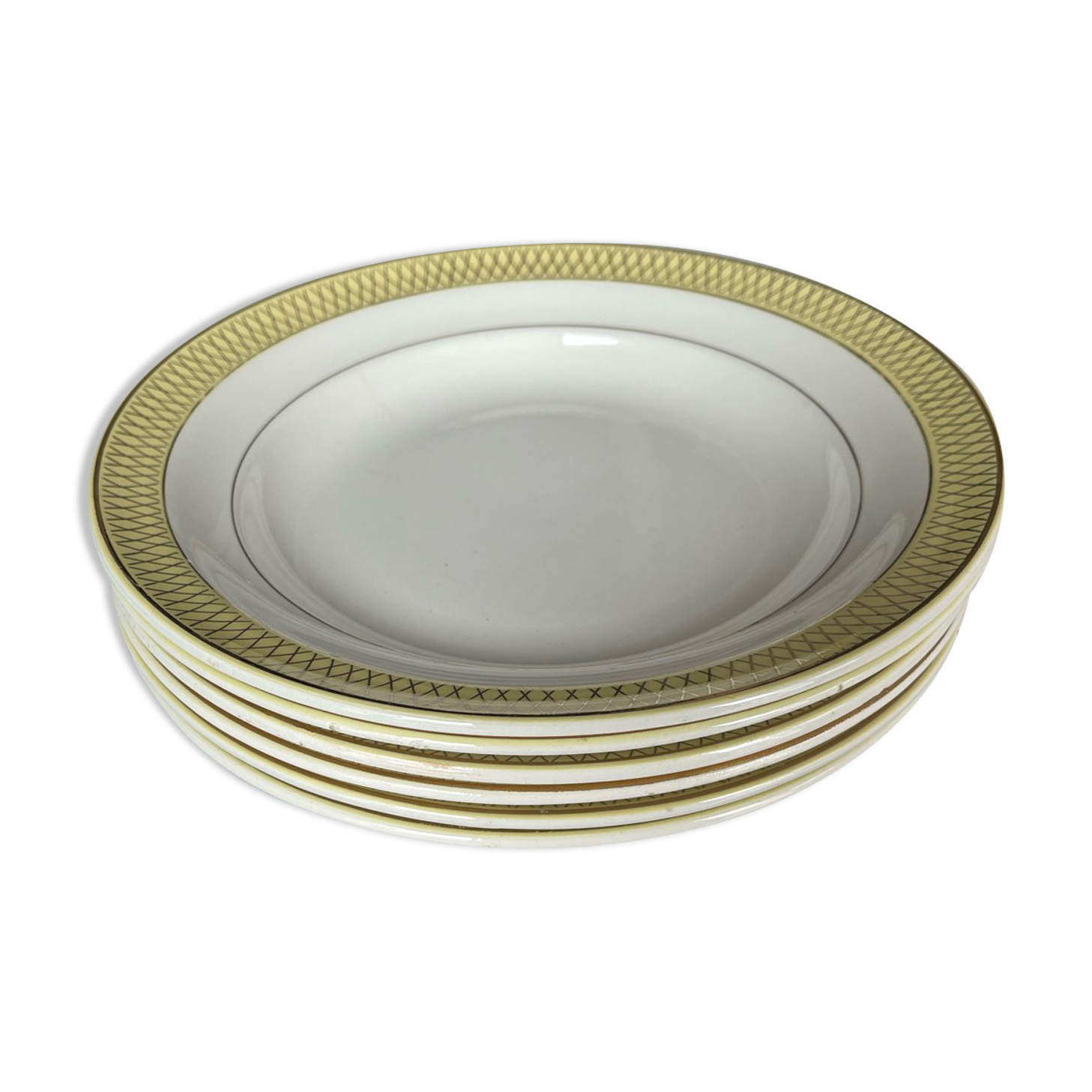Lot de 6 assiettes creuses
