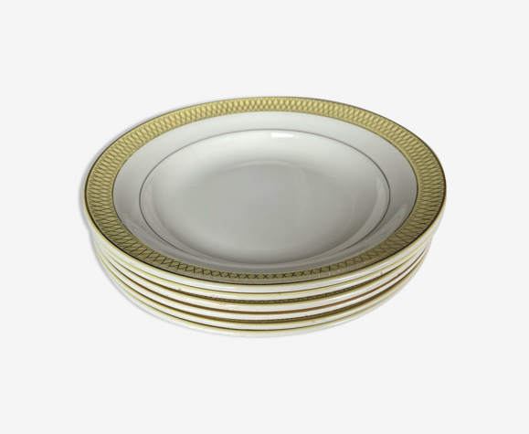 Lot de 6 assiettes creuses
