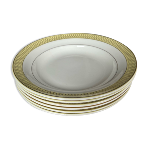 Lot de 6 assiettes creuses