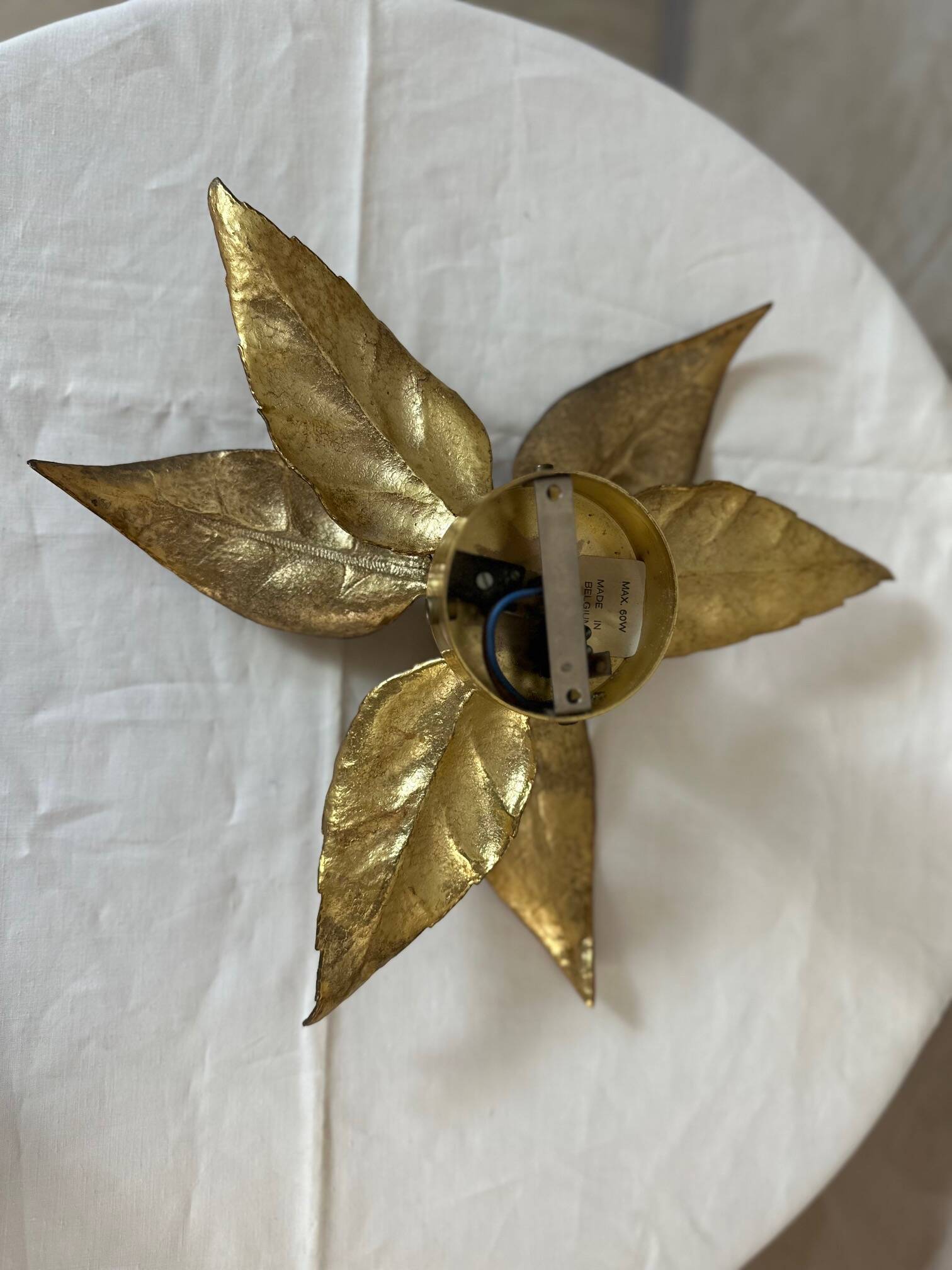 Pair of wall sconces by Willy Daro