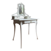 Coiffeuse Epoque art nouveau blanche