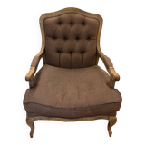 Fauteuil style bergère