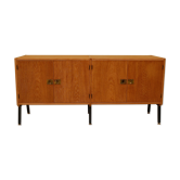 Vintage sideboard by René-Jean Caillette for Charron editions