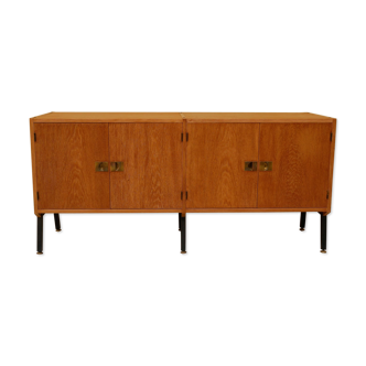 Vintage sideboard by René-Jean Caillette for Charron editions