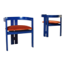 Pair of chairs by Tobia Scarpa, Tacchini Italy 1957 edition