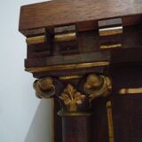 Old corner console, Chapel furniture..