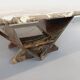 Vintage marble coffee table from the 1970s.