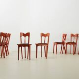 Borek Sipek Set of 8 Dora Dining Chairs for Driade Aleph 1991