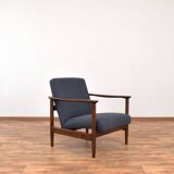 Fauteuil lounge polonais du milieu du siècle par Edmund Homa, 1960
