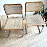 Chaises Cesca B32 par Marcel Breuer
