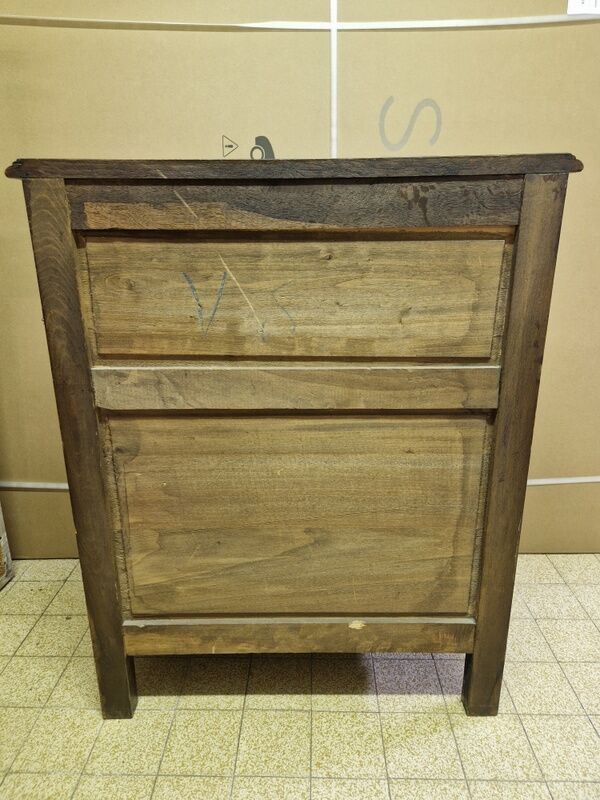 Bedside table or jam maker in art deco oak