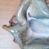 Free-form ceramic trinket tray by Alain and Nadia Pinel