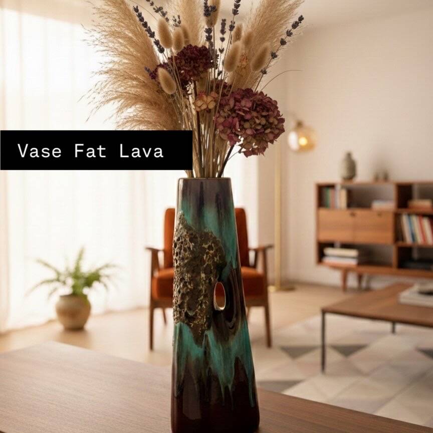 Fat Lava vase