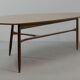 Table basse en forme de rein laquée de forme libre Svante Skogh, Suède, années 1960