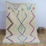 Tapis berbère zig zag 254 x 150 cm