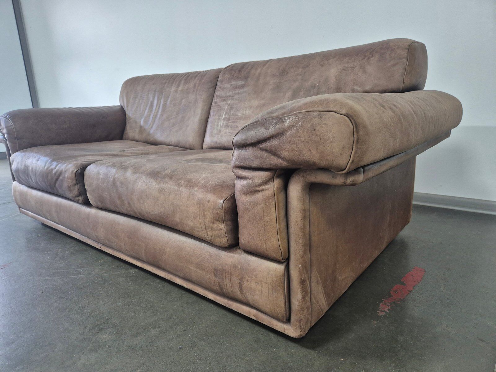 Vintage DS-68 sofa in leather from de Sede, 1980s