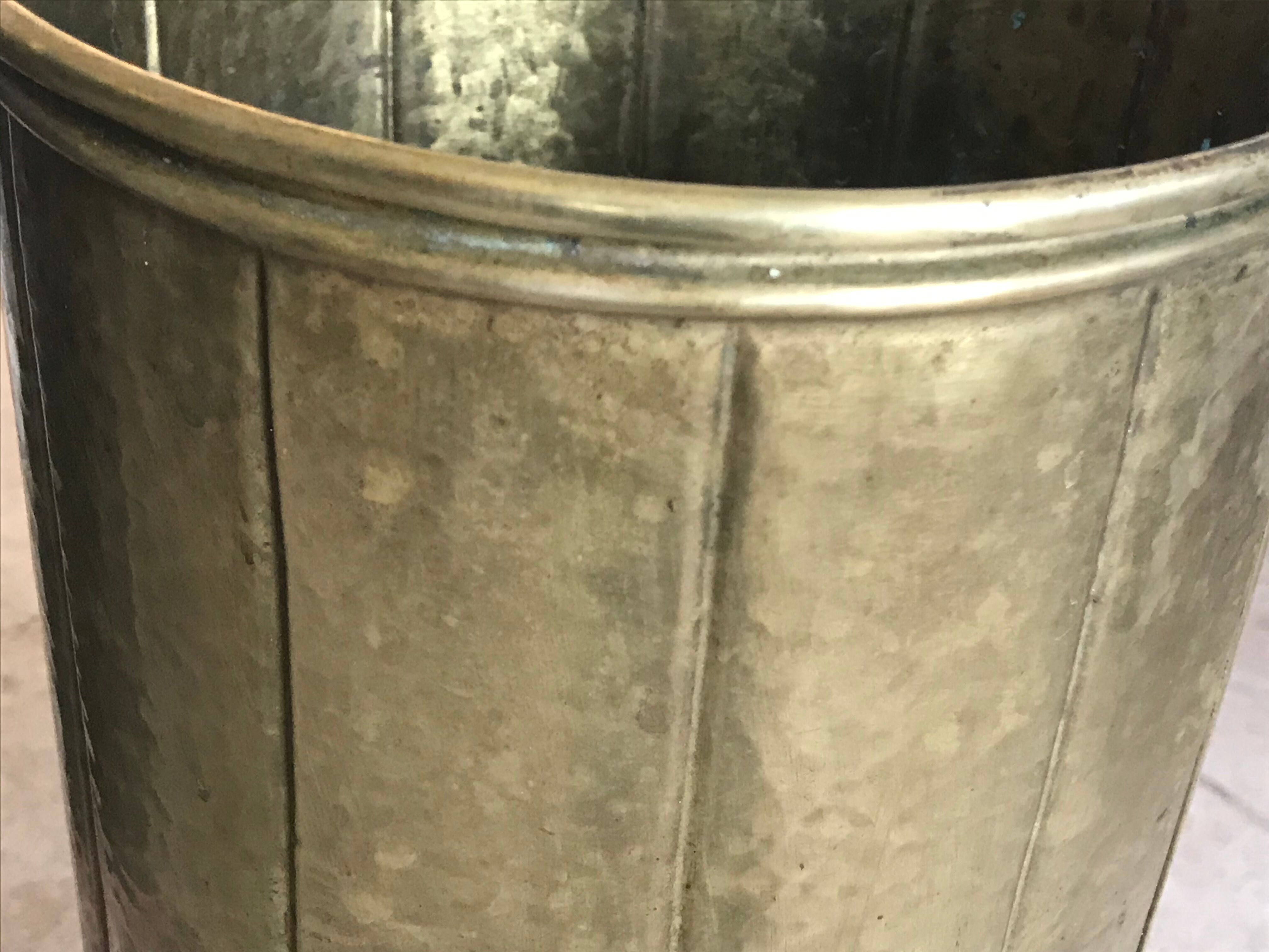 Brass umbrella holder early XXeme