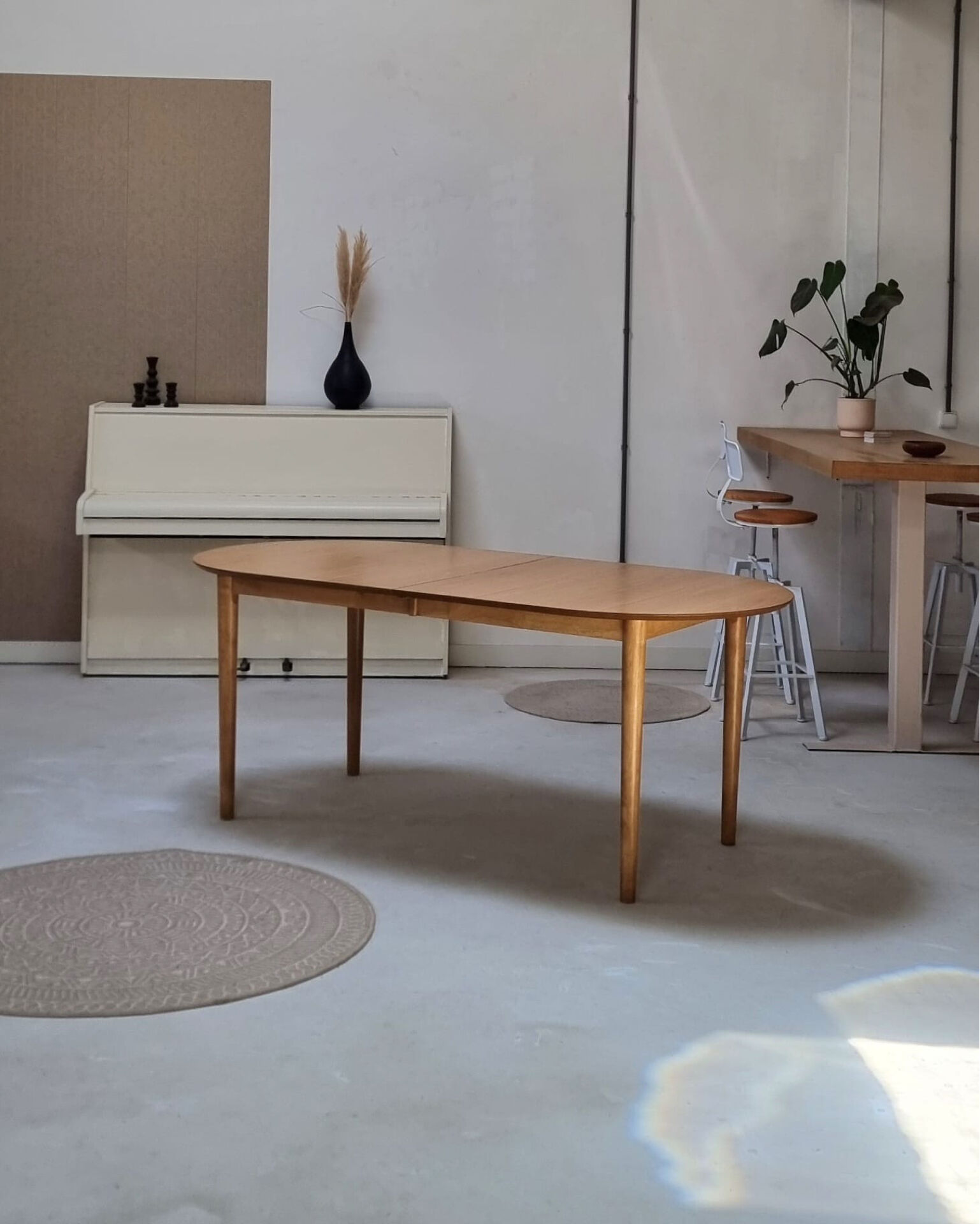 Table à manger extensible