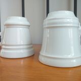 Brûlots en porcelaine blanche