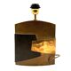 Esa Fedrigolli, lampe de table Hollywood Regency, Italie, années 1970
